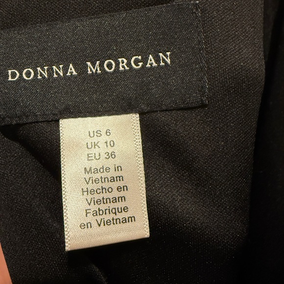 Donna Morgan Black and Red Women's Jumpsuit - Picture 6 of 6